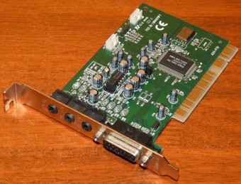 A511-P70 Soundkarte, Avance Logic Inc ALS4000, FCC-ID: LWHA511P7 PCI, 2000